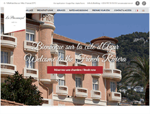Tablet Screenshot of hotelleprovencal.fr